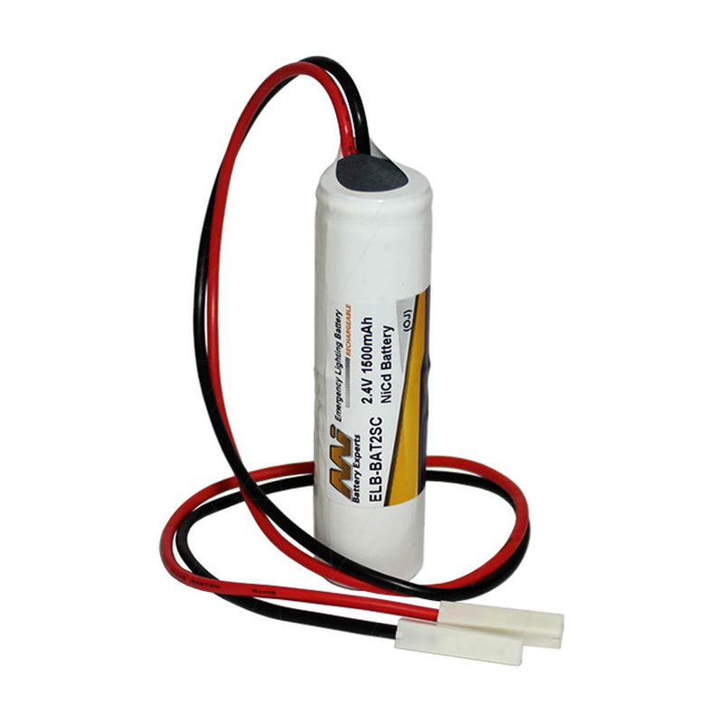 Emergency Lighting Battery Pack for Cooper Menvier, BAT2SC