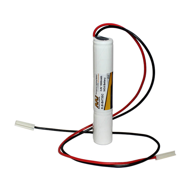 Emergency Lighting Battery Pack for Cooper Menvier, BAT3SC