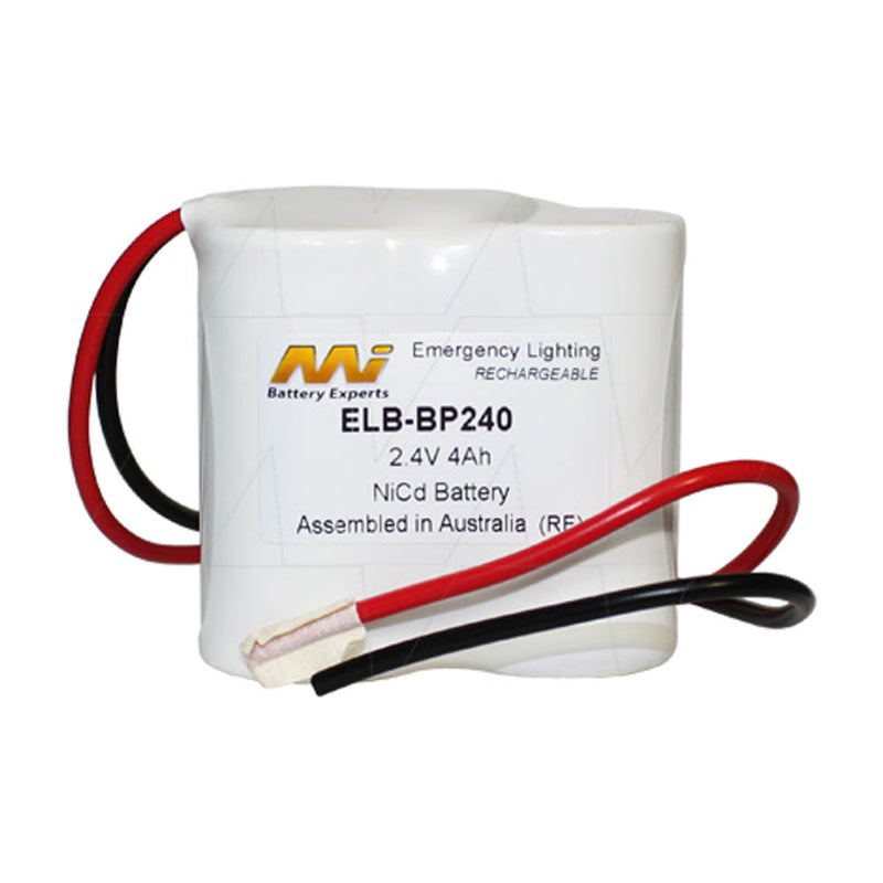 Emergency Lighting Battery Pack for Thorn 40359, White Light BP240 & Others, 2-KR-DHL