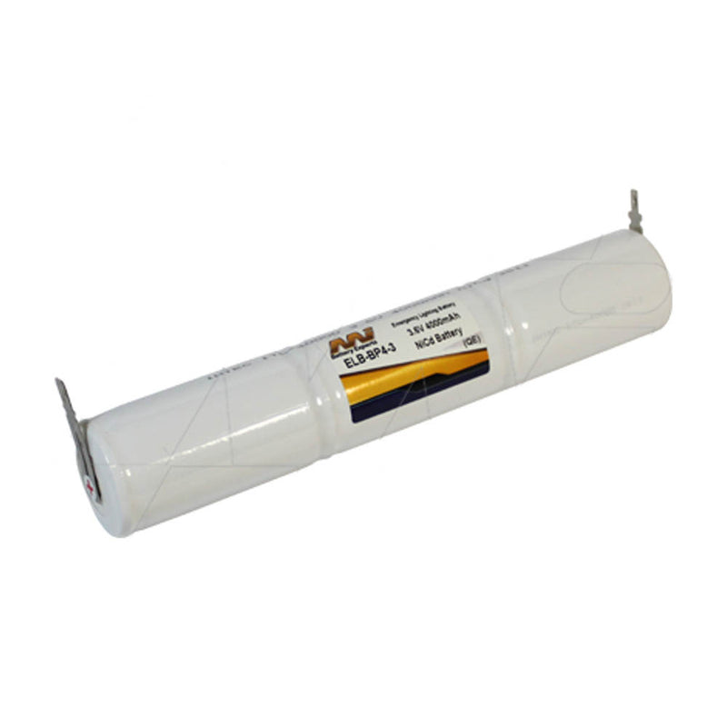 Emergency Lighting Battery Pack for White Lite 3xD cell column pack.