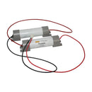 Emergency Lighting Battery Pack 2 x 2-D cell columns joined (saddle column)