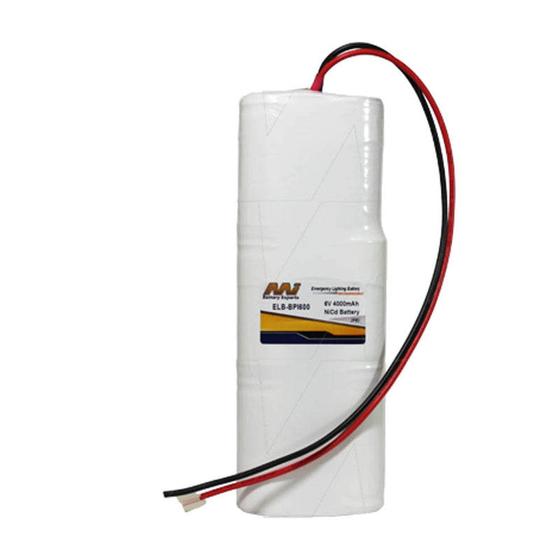Emergency Lighting Battery Pack for White Lite 5xD cell twinstick battery pack