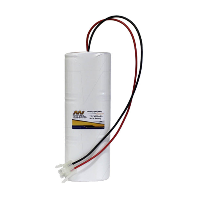 Emergency Lighting Battery Pack for White Lite BPI720, 6-KR-DHL 6xD twinstick