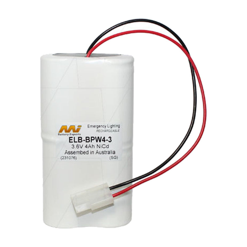 Emergency Lighting Battery Pack for Legrand 3 VTD 70, BPW4-3, 222027