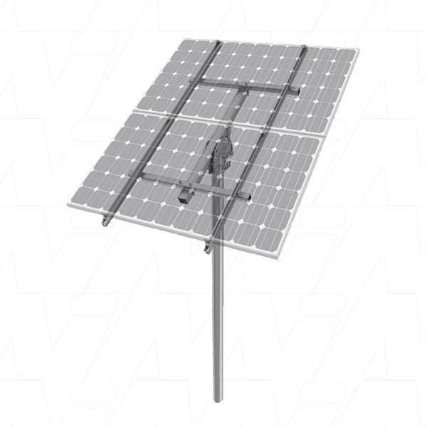 Ezrack Postmount 2-A KIT Solar Panel Mounting System for 2 panels up to 1650x1000mm in size