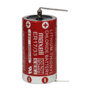 2-3A 3.6V 1600mAh 2-3A Lithium Cell PCB S+S-