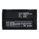 Stryka Battery to suit SOKKIA BDC-58 7.4V 4400mAh Li-ion