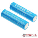 Cameron Sino ICR14500 3.7V 750mAh Li-ion Battery Pk2 No IC Flat Top