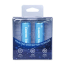 Cameron Sino ICR14500 3.7V 750mAh Li-ion Battery Pk2 No IC Flat Top