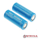 Cameron Sino NCR18490 3.7V 1600mAh Li-ion Battery No IC Pk2 Flat Top