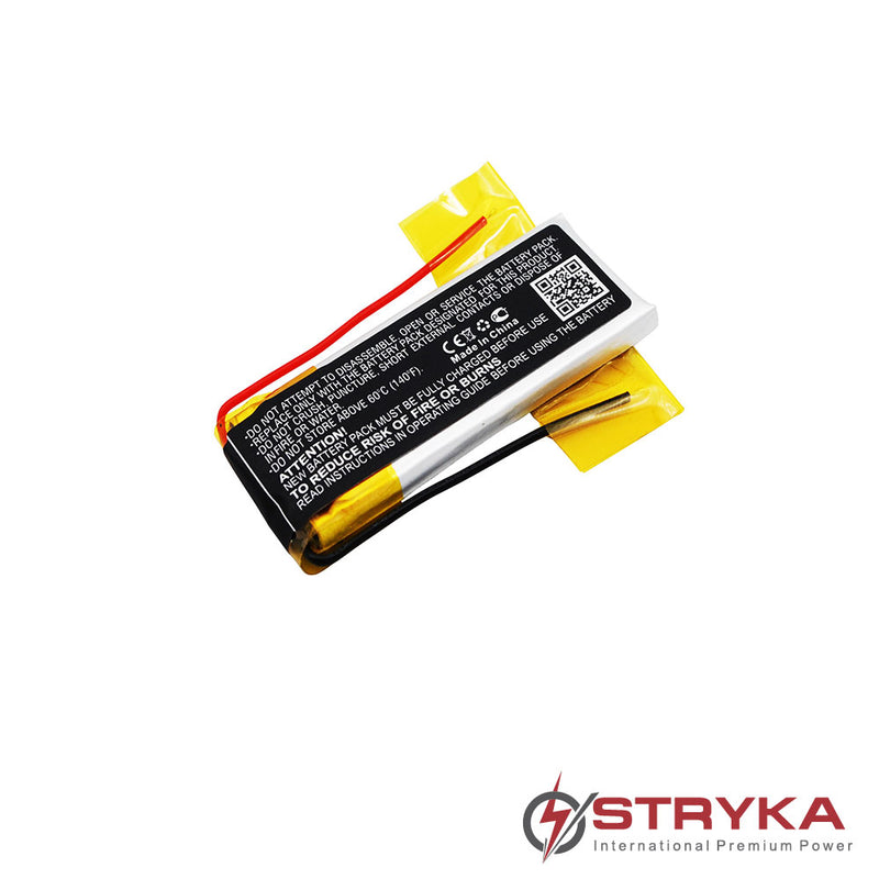 Stryka Battery to suit CARDO Scala Rider Q2 3.7V 400mAh Li-Pol