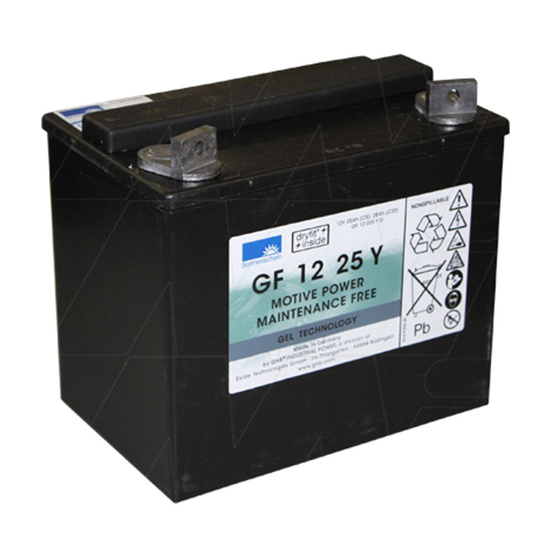 GF12025YG 12V 28Ah Sonnenschein Gel type Dedicated Cyclic SLA Battery