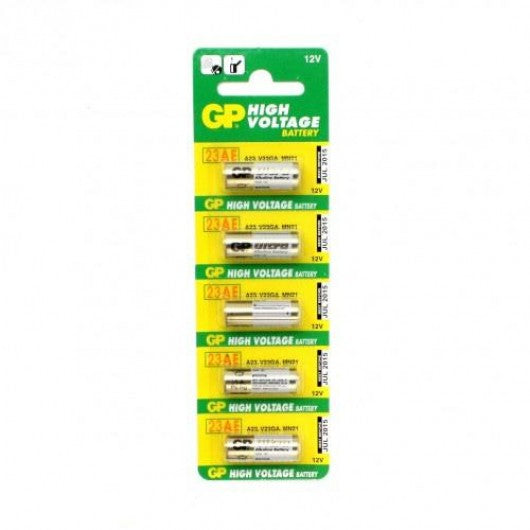 GP23A 12V Alkaline Battery (GP23A - V23GA - LR23A - MN21B) Pk5
