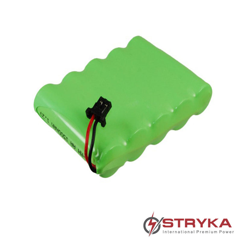 Stryka Battery to suit PANASONIC HHR-P516A 6.0V 1500mAh NiMH