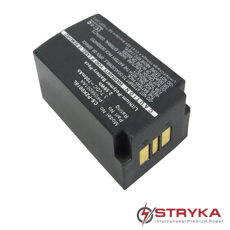 Stryka Battery to suit PARROT ZIK 3.7V 700mAh Li-Pol