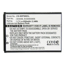 Stryka battery for SWISSVOICE L7 3.7V 650mAh Li-ion