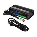 115-240VAC 12.6VDC 3 cell 5A LiIon-Li-Polymer Battery Charger + NC3MX XLR Plug