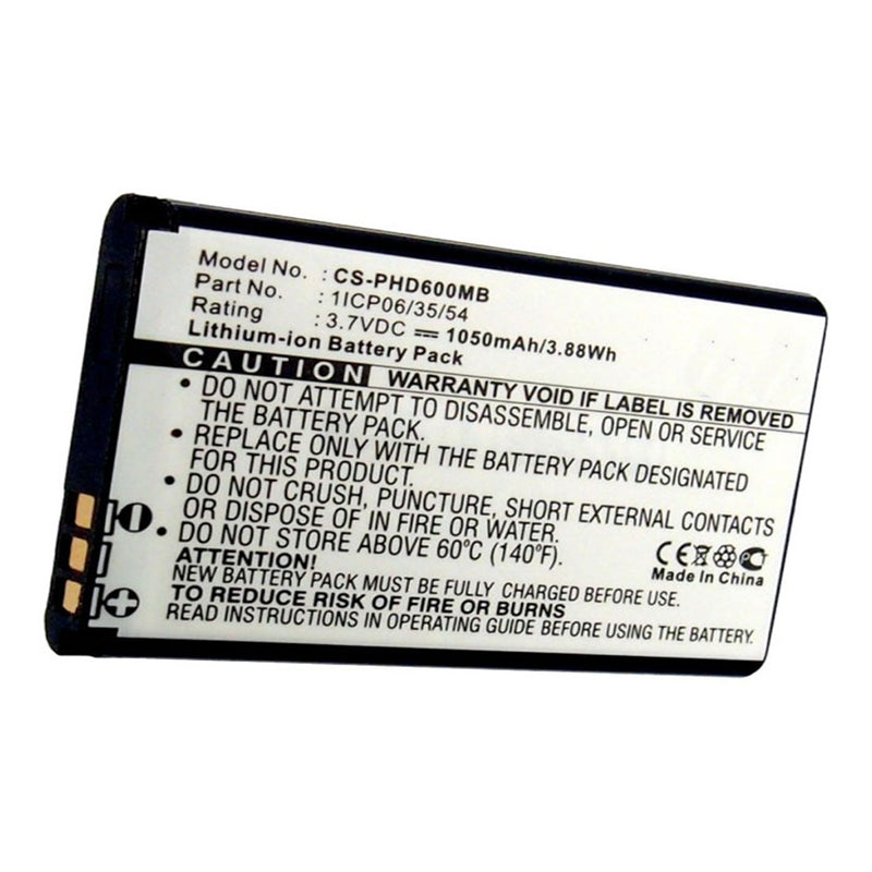 Stryka Battery to suit Philips SCD610 3.7V 1050mAh Li-ion