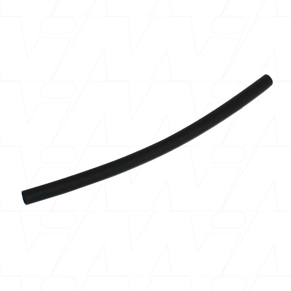 Polyolefin Black Heatshrink 3.5mm diameter (6mm LFS) 2:1 Shrink Ratio