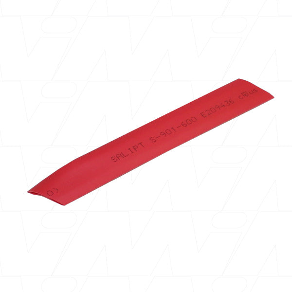 Polyolefin Red Heatshrink 9.53mm diameter (18mm LFS) 2:1 Shrink Ratio