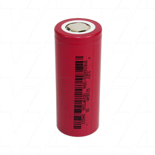 3.2V 26650 size 3.8Ah cylindrical 26650 Lithium Iron Phosphate (LiFePO4) 3.2V 3.7Ah IFR26650-38A