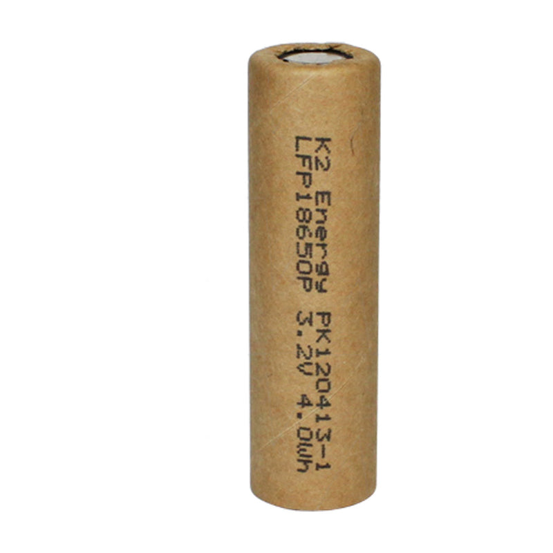K2 Energy High Power Lithium Iron Phosphate 18650 battery