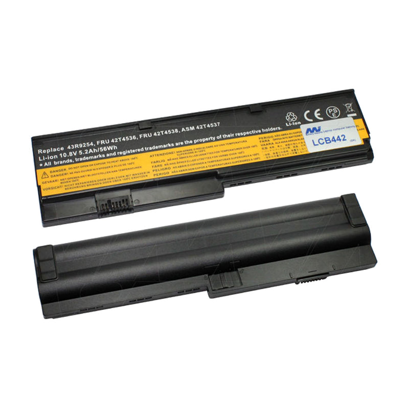 10.8V 56Wh - 5200mAh LiIon Laptop battery suit. for Lenovo