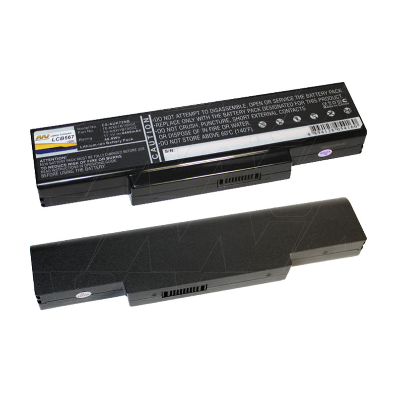 11.1V 51Wh - 4600mAh LiIon Laptop battery suit. for Asus