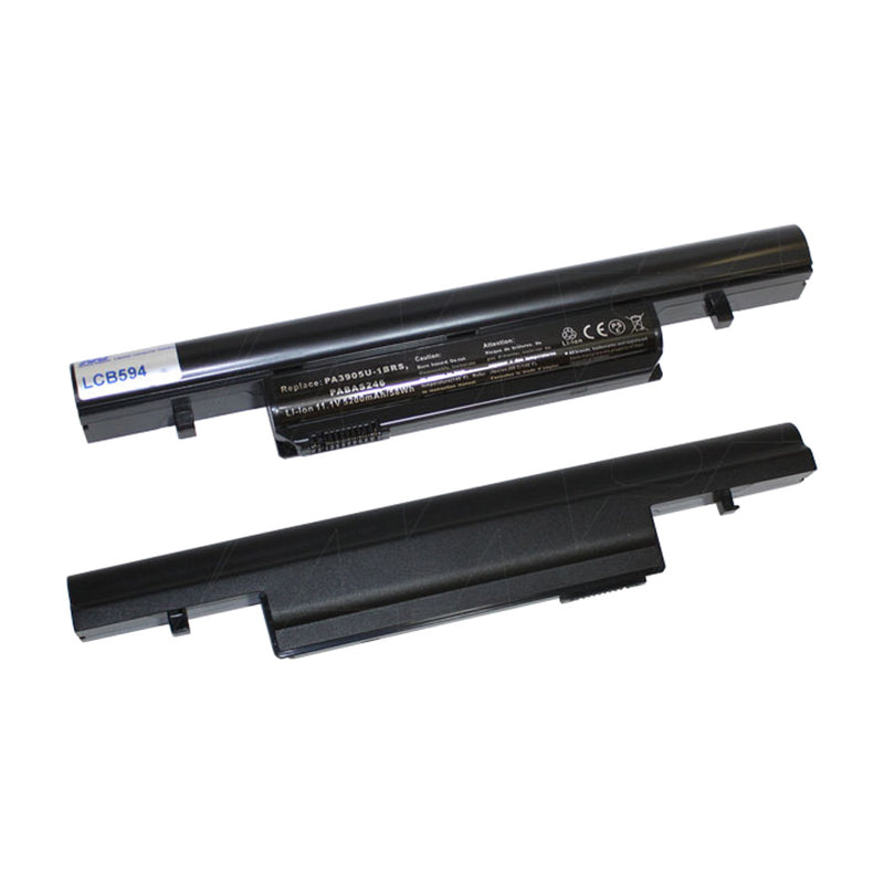 11.1V 58Wh - 5200mAh LiIon Laptop Battery suit. For Toshiba