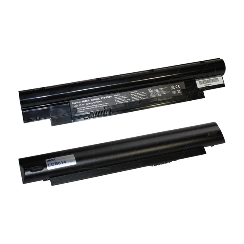 11.1V 58 Wh - 5200mAh LiIon Laptop Battery suit. For Dell