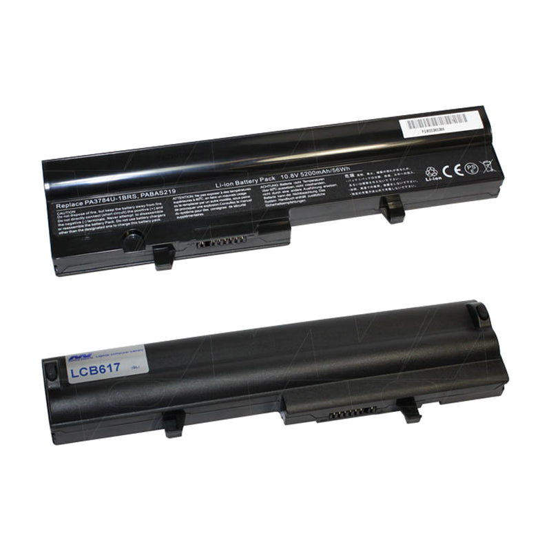10.8V 56 Wh - 5200mAh LiIon Laptop Battery suit. For Toshiba