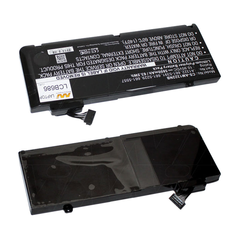 10.95V 63.51Wh - 5800mAh LiPo Laptop Battery