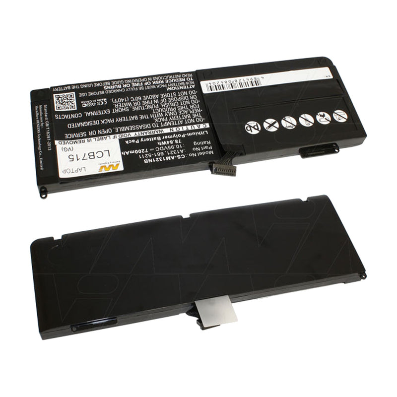 10.95V 78.84Wh - 7200mAh LiPo Laptop Battery