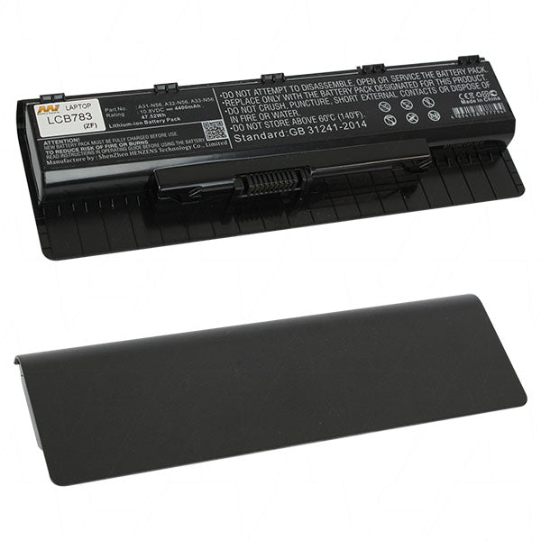 10.8V 47.52Wh / 4400mAh LiIon Laptop Battery suitable for Asus