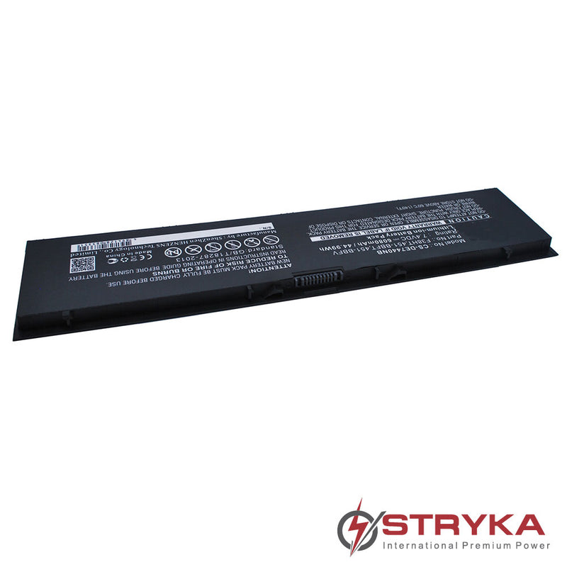 Stryka Battery to suit Dell Latitude E7440 7.4V 6080mAh Li-Pol