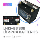SSB High Performance Lithium LH12-BS - Battery Specialists