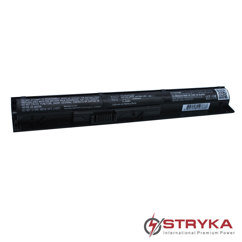 Stryka Battery to suit HP ProBook 450 G2 14.4V 2200mAh Li-ion