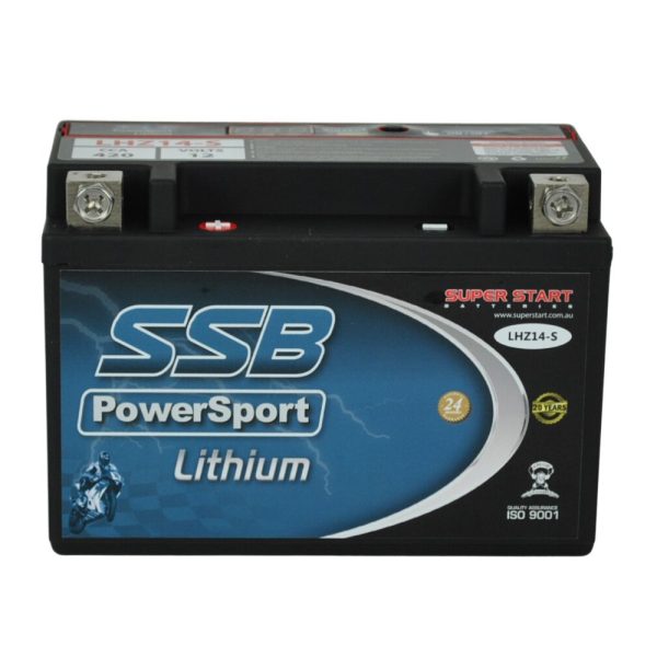 LHZ14-S High Performance Lithium LiFePO4 Motorcycle Battery