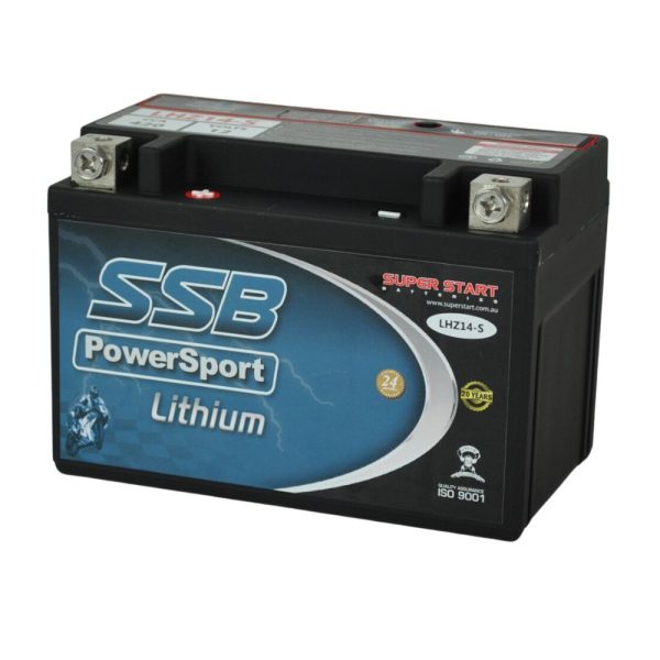 LHZ14-S High Performance Lithium LiFePO4 Motorcycle Battery