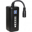 14.4V 3.45Ah High Current LiIon Battery with 2.1mm DC Jack and Fuel Gauge. Perfect High End Bike Light Battery.