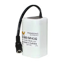 3.6V 13.4Ah High Capacity Square LiIon Battery with CE180 2.1mm DC Jack