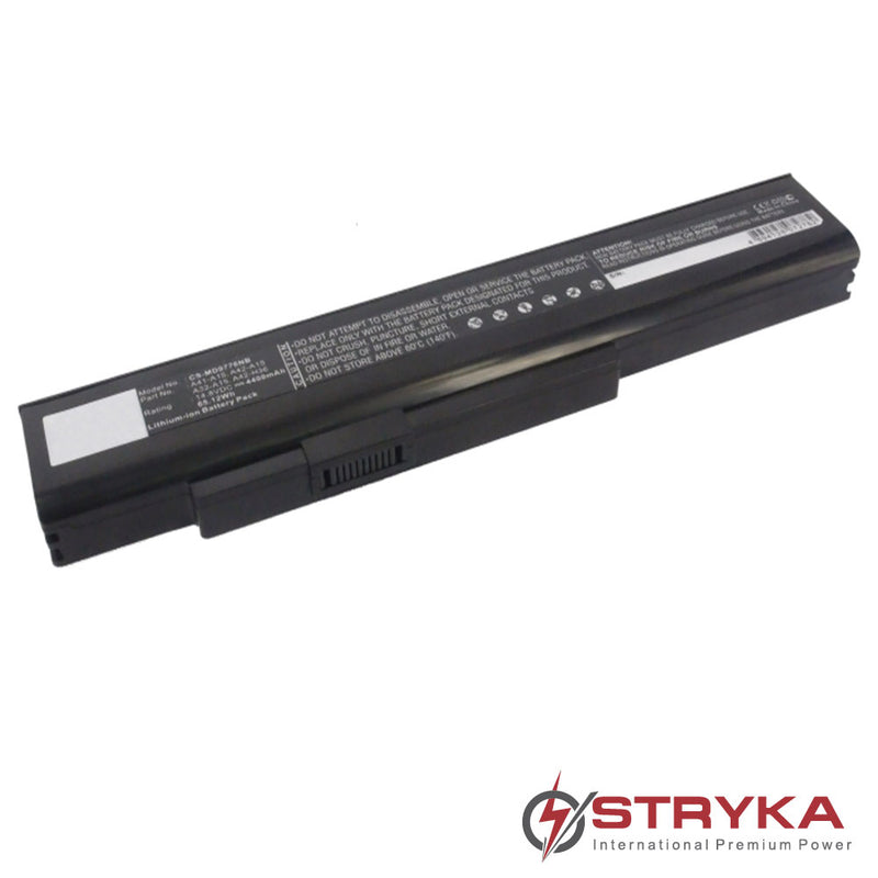 Stryka Battery to suit MEDION Akoya P6631 14.8V 4400mAh Li-ion