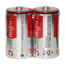 Universal Power 1.5V C Alkaline Shrink of 2