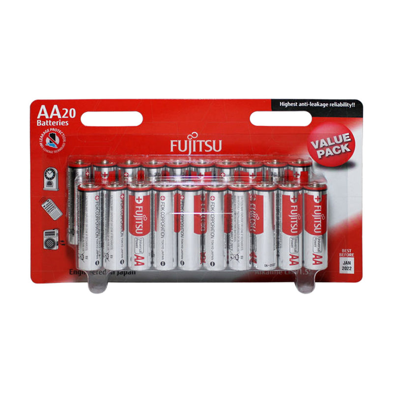 Fujitsu Universal Power LR6 AA size alkaline battery