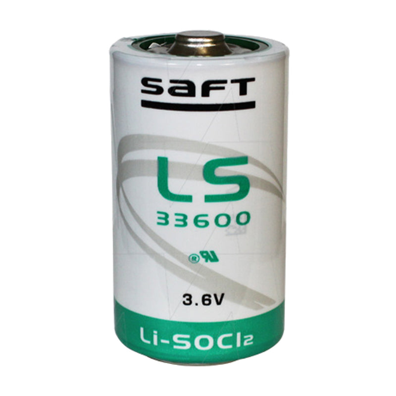 LS33600 D Size Saft Lithium Cylindrical Cell