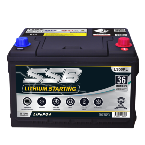 Ls Battery Small SSB Lithium Starting Car Battery LS50PL