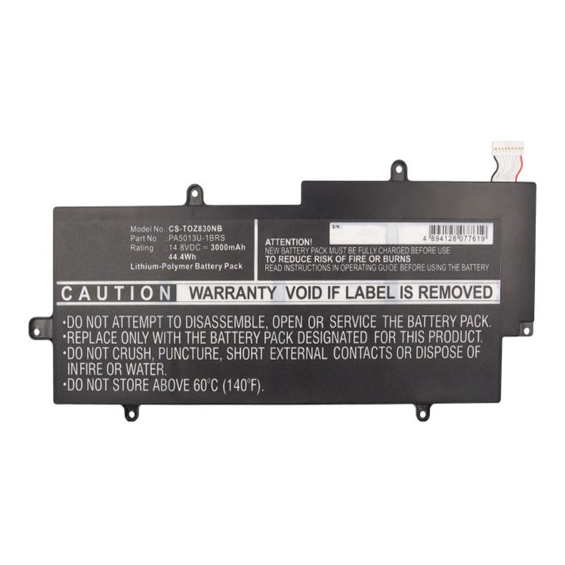 Stryka Battery to suit Toshiba Z830 14.8V 3000mAh Li-Pol