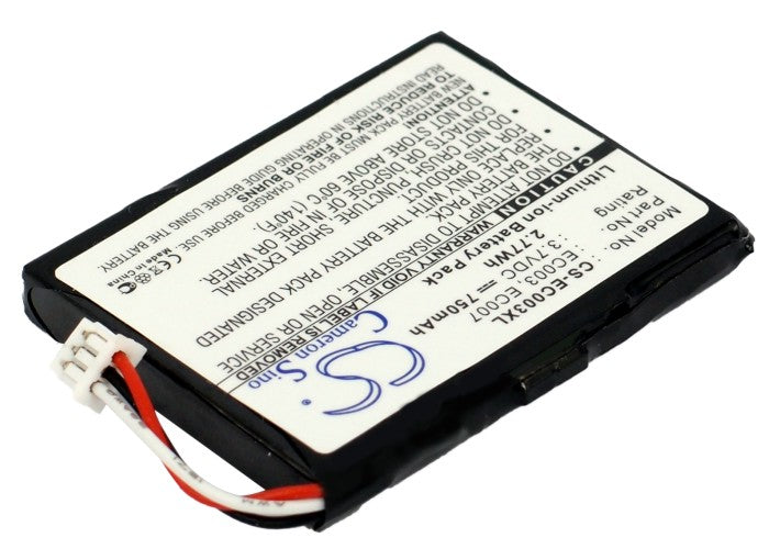 Stryka Battery to suit APPLE iPod Mini 3.7V 750mAh Li-ion