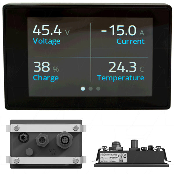 MG Energy Monitor for touchscreen controlling & monitoring of MG battery systems