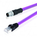 MG CANOpen M12 Male 0 deg to RJ45 2.5Mtr Adaptor Cable